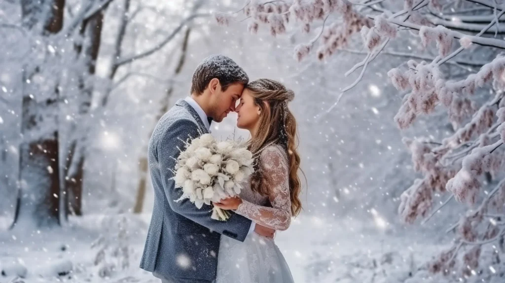 Hochzeit im Winter